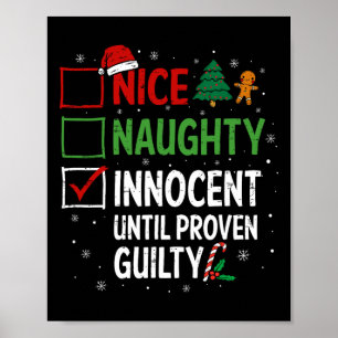 Affiche Nice Naughty Innocent Jusqu'À La Culpabilité Prove