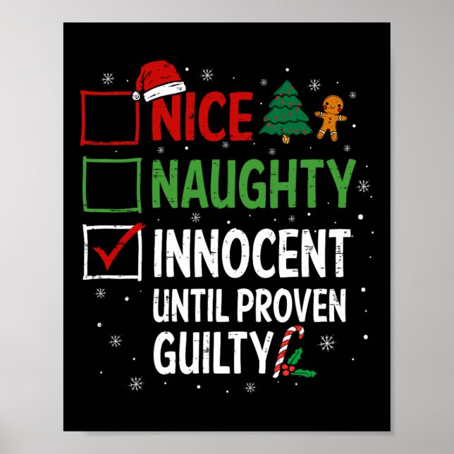 Affiche Nice Naughty Innocent Jusqu'À La Culpabilité Prove (Devant)