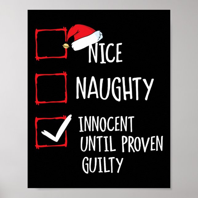 Affiche Nice Naughty Innocent Jusqu'À La Culpabilité Prove (Devant)