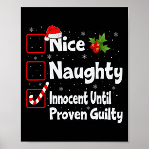 Affiche Nice Naughty Innocent Jusqu'À La Culpabilité Prove