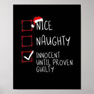Affiche Nice Naughty Innocent Jusqu'À La Culpabilité Prove