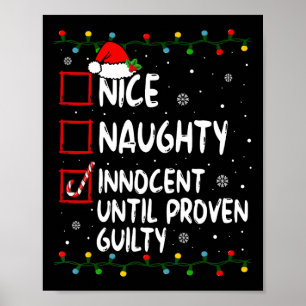 Affiche Nice Naughty Innocent Jusqu'À La Culpabilité Prove