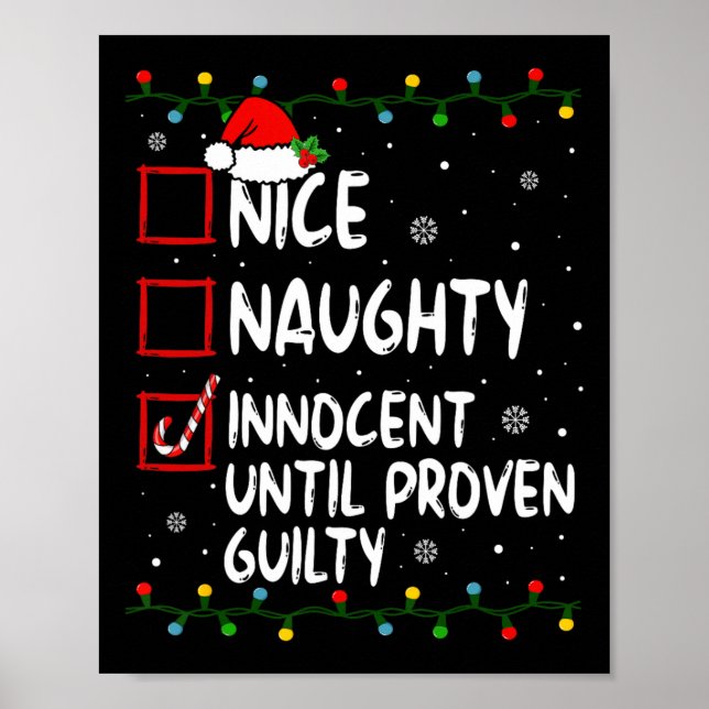 Affiche Nice Naughty Innocent Jusqu'À La Culpabilité Prove (Devant)