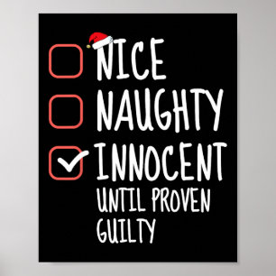 Affiche Nice Naughty Innocent Jusqu'À Prouver Coupable Fam