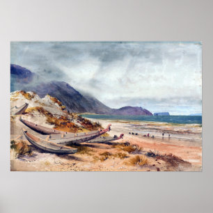 Affiche Nicholas Chevalier Près De Paekakariki, Détroit De