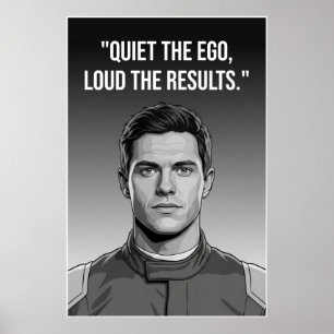 Affiche Nico Hülkenberg Racing Vector – Faire taire l'ego