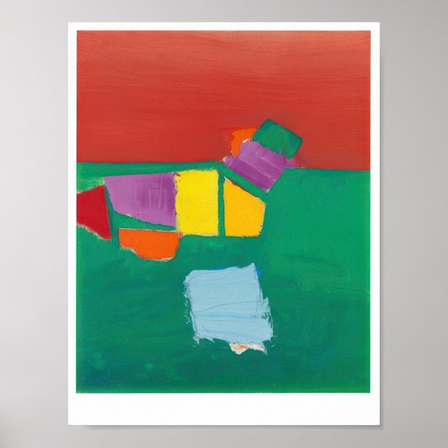 Affiche nicolas de staël - Les Martigues (Composition) - L (Devant)