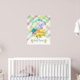 Affiche Nid d'oiseaux de rêves doux.