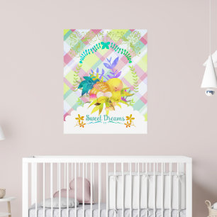 Affiche Nid d'oiseaux de rêves doux.