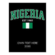 Nigeria Est. 1960 — Patrimoine de fierté personnal