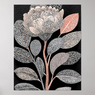 Affiche Night Bloom #12 = 4x5 Téléchargement numérique