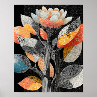 Affiche Night Bloom #18 - Téléchargement numérique