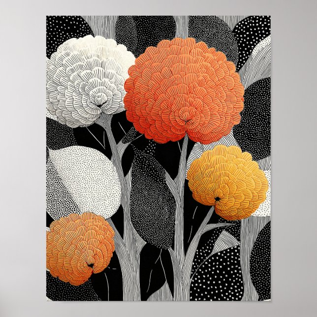 Affiche Night Bloom #5 - Téléchargement numérique 4x5 (Devant)