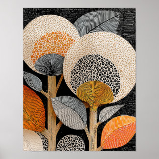 Affiche Night Bloom #6 - Téléchargement numérique 4x5