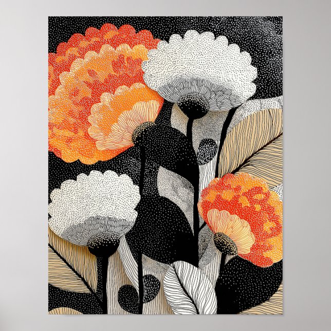 Affiche Night Bloom #8 - Téléchargement numérique 4x5 (Devant)