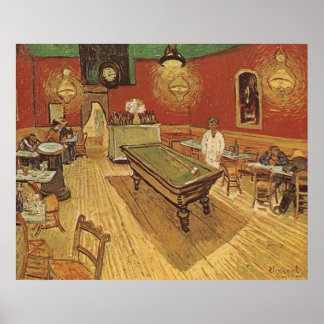 Affiche Night Cafe par Vincent van Gogh