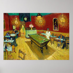 Affiche Night Cafe - Vincent van Gogh Peinture Art