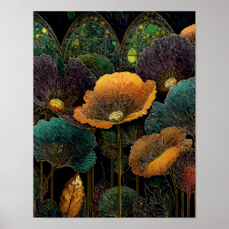 Affiche Night Garden sur Vénus #6 - 4x5 Téléchargement num