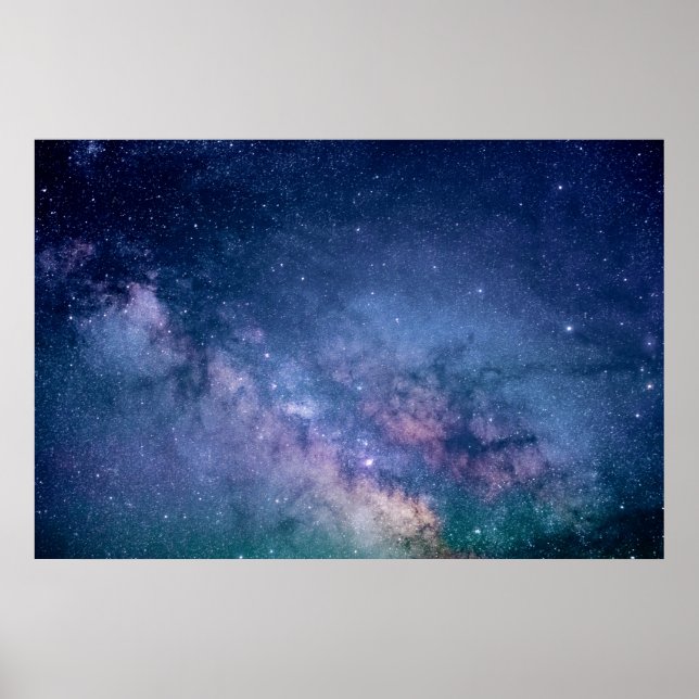 Affiche Night Sky Stars Photographie moderne (Devant)