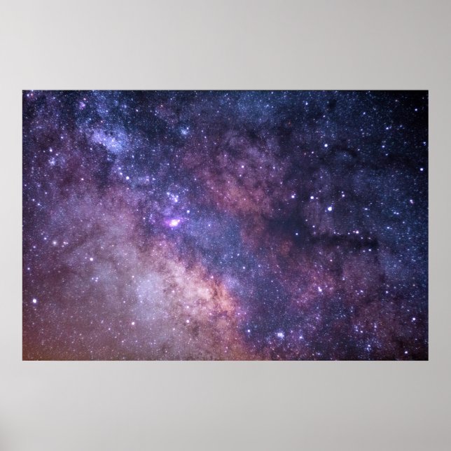 Affiche Night Sky Stars Photographie moderne (Devant)