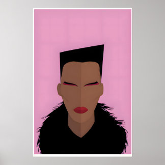 Affiche Nightclubbin' Inspired Original Icon Design Print