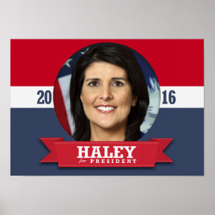 AFFICHE NIKKI HALEY 2016