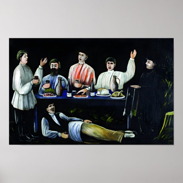 Affiche Niko Pirosmani, peintre géorgien (Devant)