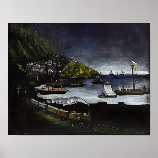 Affiche Niko Pirosmani, peintre géorgien (Devant)