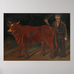 Affiche Niko Pirosmani, peintre géorgien