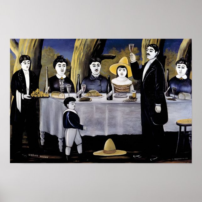 Affiche Niko Pirosmani, peintre géorgien (Devant)
