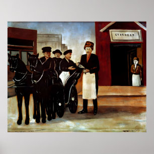 Affiche Niko Pirosmani, peintre géorgien