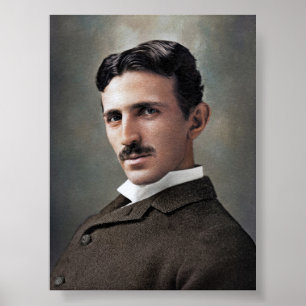 Affiche Nikola Tesla