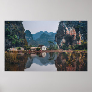 AFFICHE NINH BINH, RED RIVER DELTA, VIETNAM