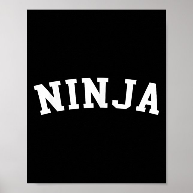 Affiche Ninja (Devant)
