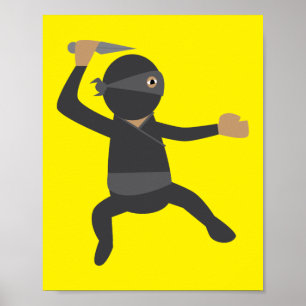 Affiche Ninja Drôle