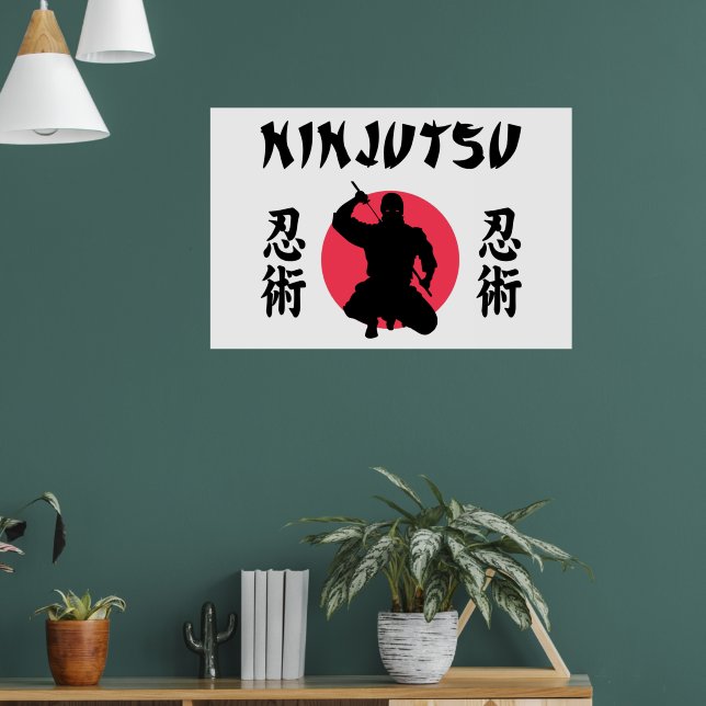 Affiche Ninjutsu Soleil Levant   (Salon 1)