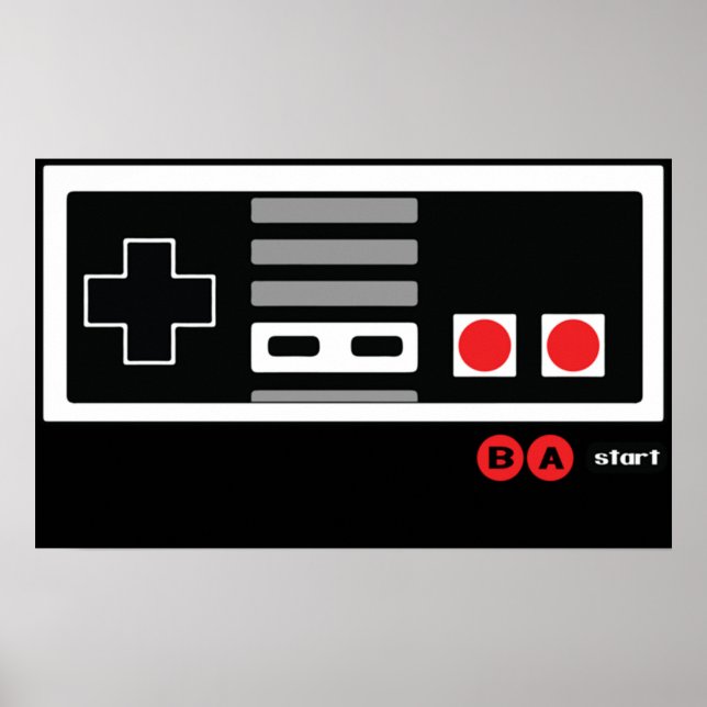 Affiche Nintendo Konami - Live by Code NES (Devant)