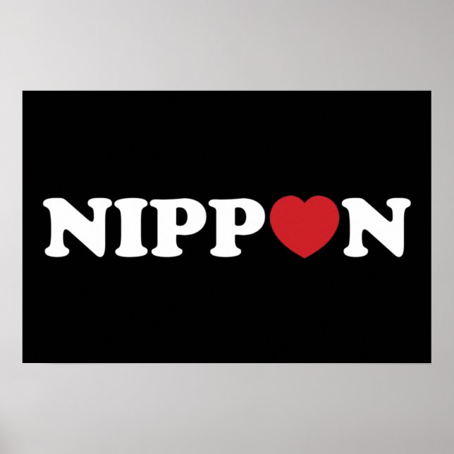 Affiche Nippon Love Heart (Devant)