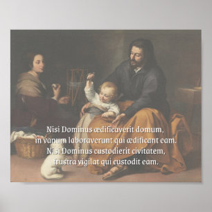 Affiche Nisi Dominus Imprimer