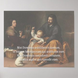 Affiche Nisi Dominus Imprimer
