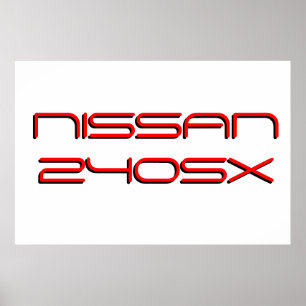 Affiche Nissan 240SX