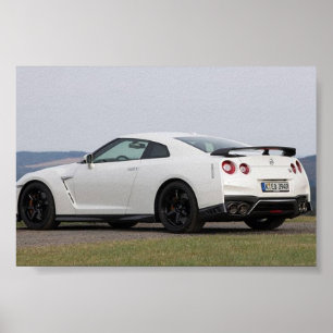 Affiche Nissan gtr
