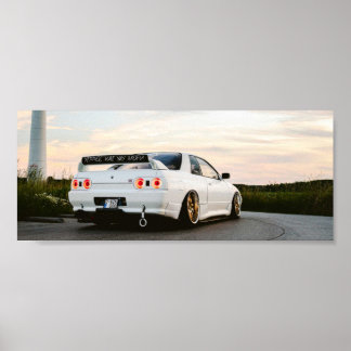 Affiche Nissan r32
