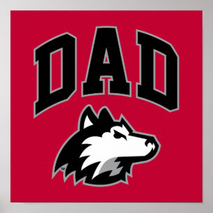 Affiche NIU Huskies Papa