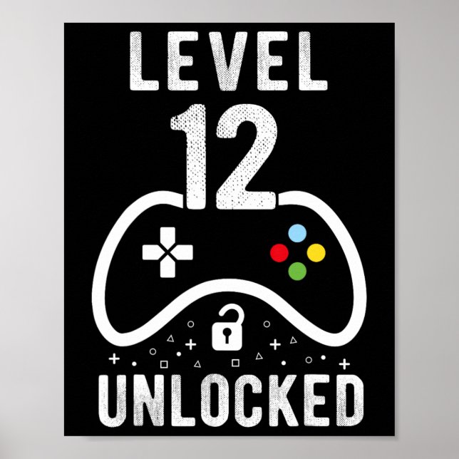 Affiche Niveau 12 Jeu vidéo non bloqué (Devant)