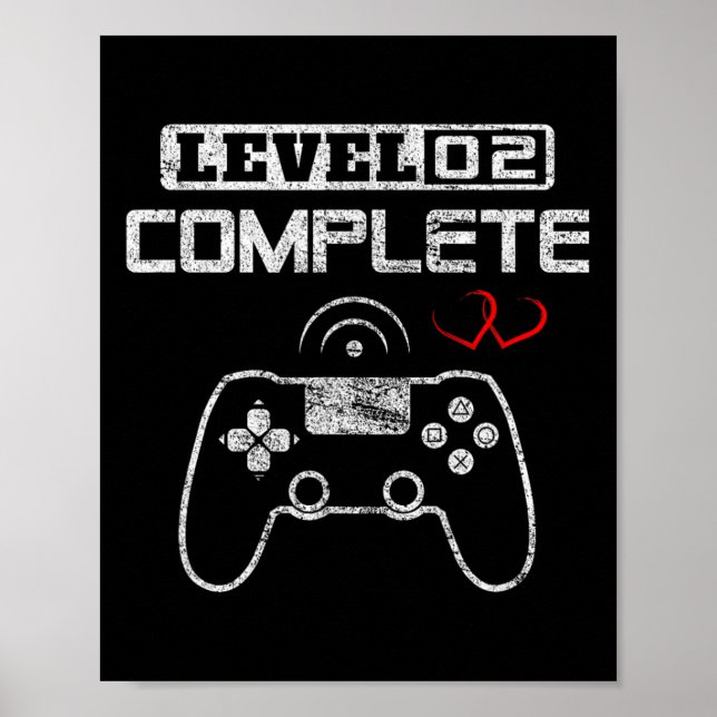 Affiche Niveau 2 Compléter la vidéo de la 2e anniversaire  (Devant)