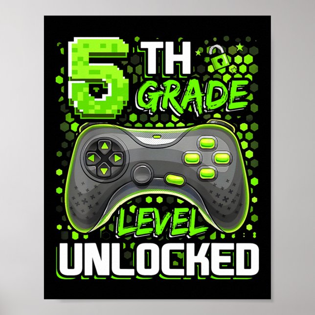 Affiche Niveau 5e Débloqué Jeux Garçons Ck À S (Devant)