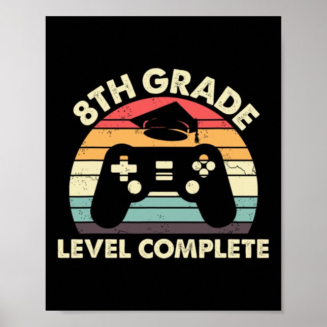 Affiche Niveau De Niveau Complet Cadeau De Graduation Pour (Devant)