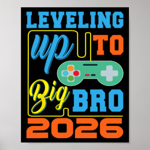 Affiche Niveau Jusqu'À Big Bro 2026 Jeu Vidéo Grossesse R
