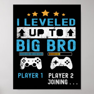 Affiche Niveau Supérieur à Grand Frère - Nouveau Joueur Ga